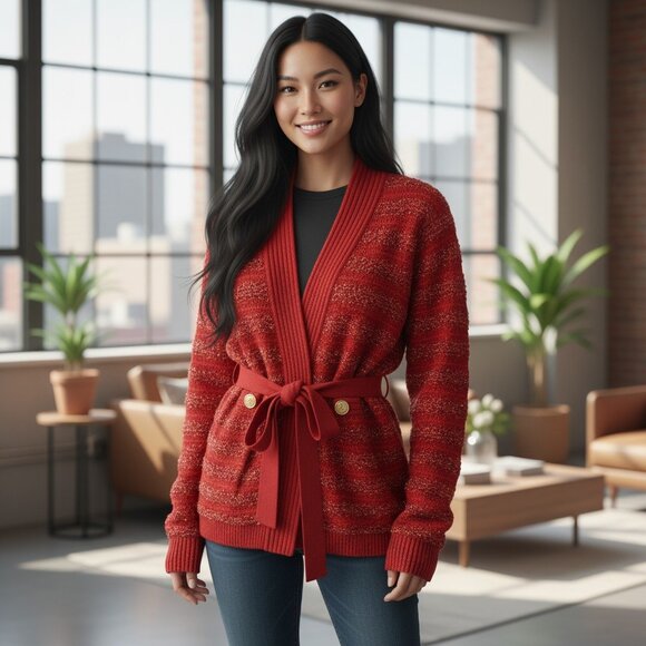 Balmain Elegant Cardigan - Picture 1 of 12